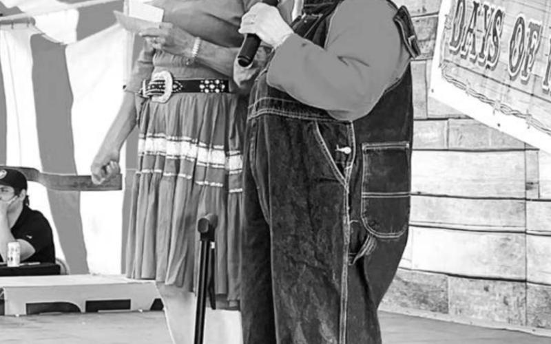 Days of 1910 Volunteers and visitors make it all happen