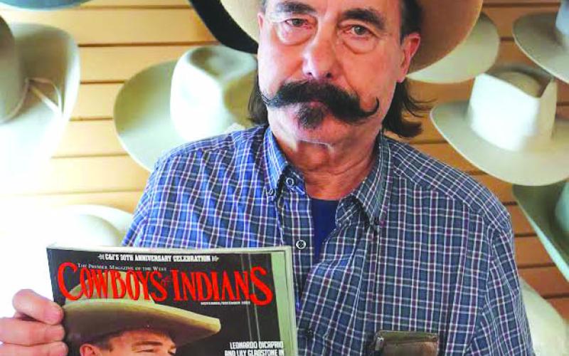 Jack Scholl, a 1973 graduate of Isabel High School and owner of Weather Hat Company in Belle Fourche, made several hats for stars Leonardo DiCaprio and Robert DeNiro to wear in the new hit movie Killers of the Flower Moon.