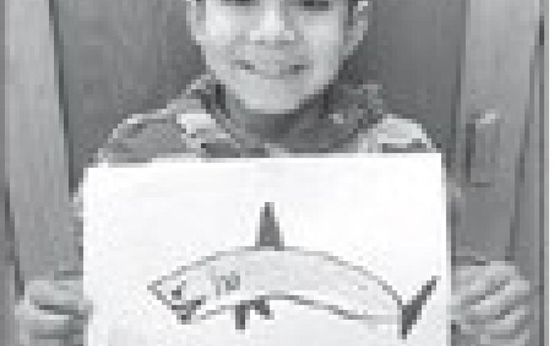 JeRon Rousseau: 'If I was a scientist, I would want to explore more about sharks. I want to learn more about the different things they can do. I know that they can catch prey, and they live in the ocean.'