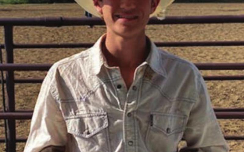Wynn Lawrence, White Horse Jr Steer Riding