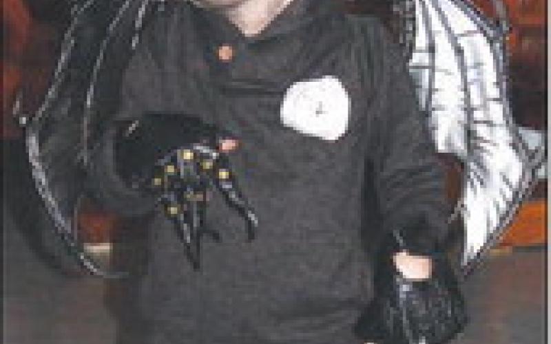 For the category for 6 and under, Evander Stambach was by far the scariest and won that prize.