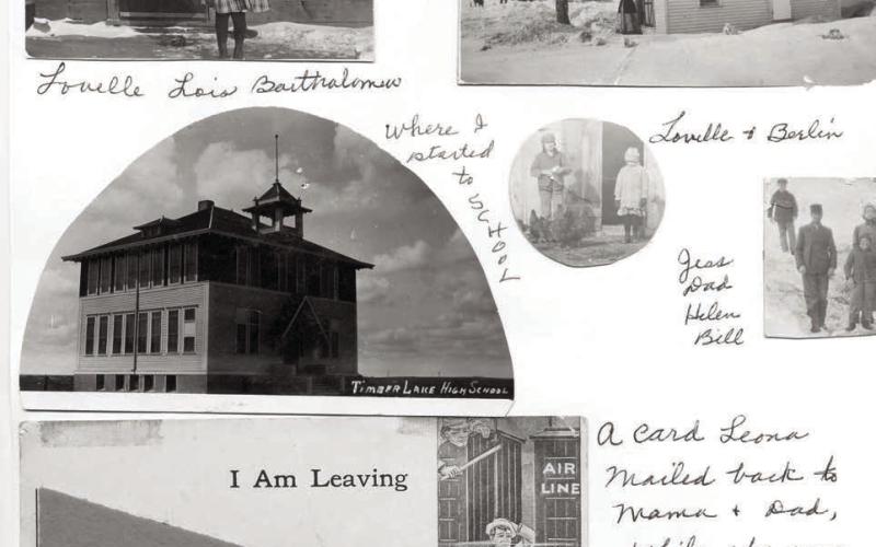 Gary Howell discovers his Bartholomew family history during Timber Lake visit