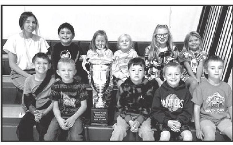 Timber Lake Elementary Attendance All Stars for September