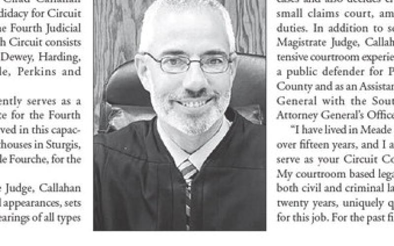 Callahan announces candidacy for Fourth Circuit Judge
