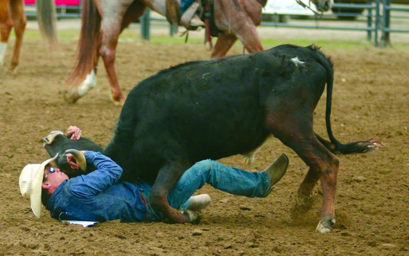 North Dakota effort has Garrett 18th in PRCA saddle bronc ranks