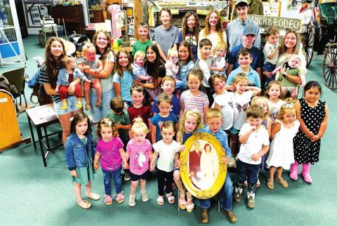 	Ranch and Rodeo honorees: Pete and Mary Long family