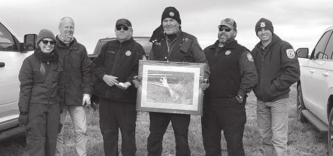 Endangered ferrets released on Standing Rock Reservation
