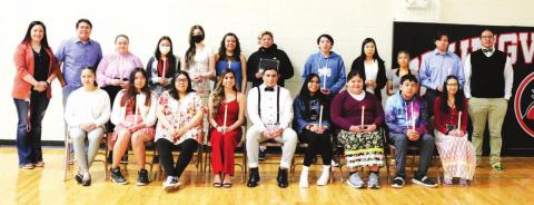 McLaughlin National Honor Society inductees