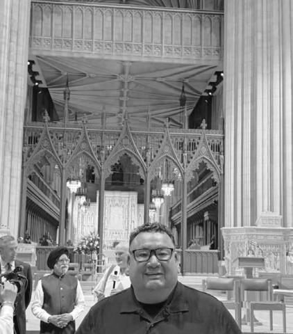 Art Rave of Cheyenne River was honored by The Courage Project at an interfaith service at the Washington National Cathedral in Washington, DC on July 3.
