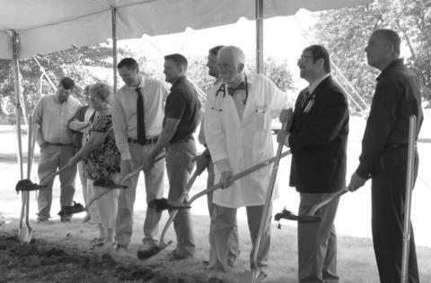 Ground breaking
