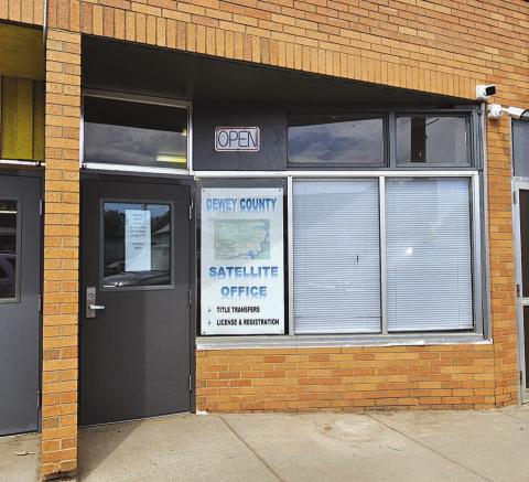 The Dewey County Treasurer’s satellite office is located in the Eagle Butte City Building on Main Street.