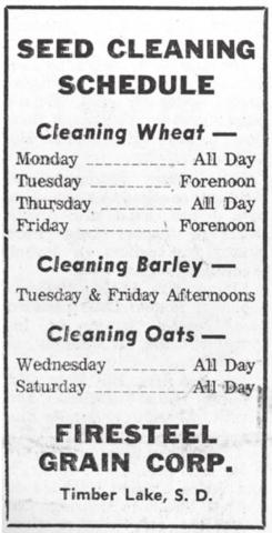 Ad in Topic April 13, 1961
