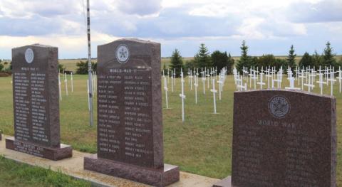 Plans call for adding to the Veterans Memorial at Hillview Cemetery west of Isabel to accommodate the names of local veterans previously not found in the American Legion's register.