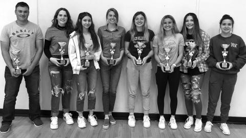 TLHS Sophomore top scholars