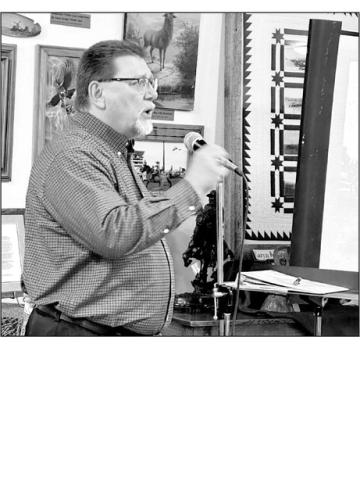 Historian Brad Tennant