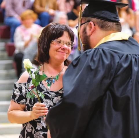 A rose for Mom