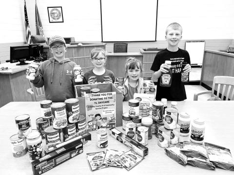 Food drive for Day Care