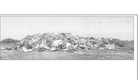 Debris pile