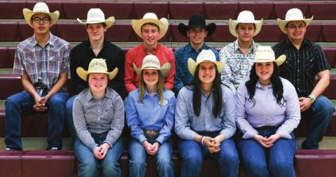 The 2022 Timber Lake High School Rodeo Club
