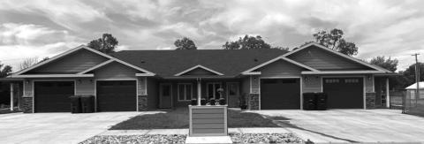 This is the most recent fourplex that a team from Timber Lake &amp; Area Development toured during a visit to Lemmon.
