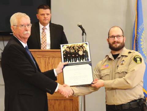 Deputy Kyle Nilson certified