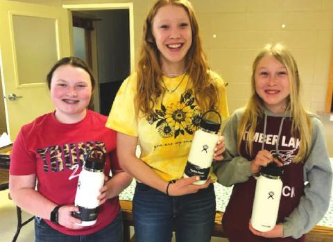 Dewey County 4-H Awards presented