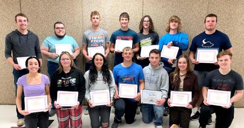 Seniors collect scholarships