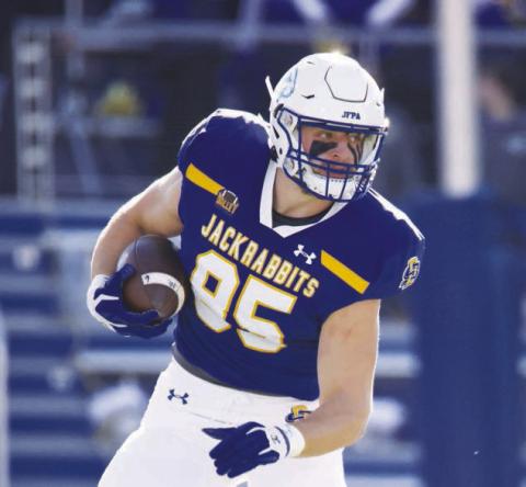 Timber Lake native Tucker Kraft is a top tight-end prospect heading into the 2023 NFL Draft set Thursday through Saturday in Kansas City, MO. The draft can be watched locally on ESPN and the NFL Network.