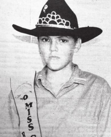Lakota Nordvold, 16-year-old daughter of Blaine and Linda Nordvold, was crowned the 1990 CRST Rodeo Queen. Lakota, a junior at C-EB High School, plans to participate in the Rodeo Club this year and will rodeo for the C-EB team. Eagle Butte News photo