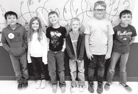 L-R: John Bigger, Lillian Handeland, Taitum Cody, TK Paxton, Aiden Lindskov, Emmett O’Leary.