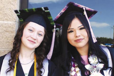 Caps and gowns