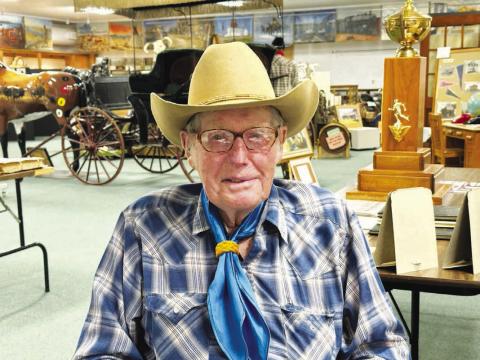 Sam Mortenson has an endless supply of stories from his 96 years on this earth.