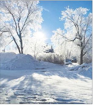 Snow, frost, ice