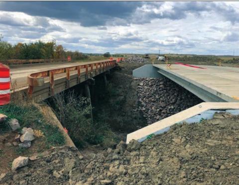 New bridge at White Horse