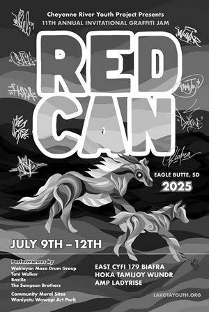 11th annual RedCan Graffiti Jam set July 9-12 in Eagle Butte