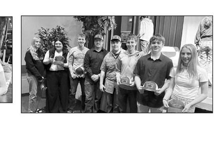 This year’s TLHS Outstanding Panther Pals who consistently go above and beyond to make a positive impact for the elementary students: (l-r) Miley Murray, Anna Kraft, Gracen Hansen, Dan Peterson, Mason Arpan, Hudson Gill, Treyton Du Preez, and Sara Keller. NOT PICTURED: Gavin White, Hailey Roggow, and Treydon Beer.