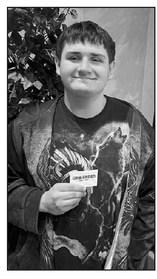 Jesse Ridl had the top sales for the FFA fundraiser.