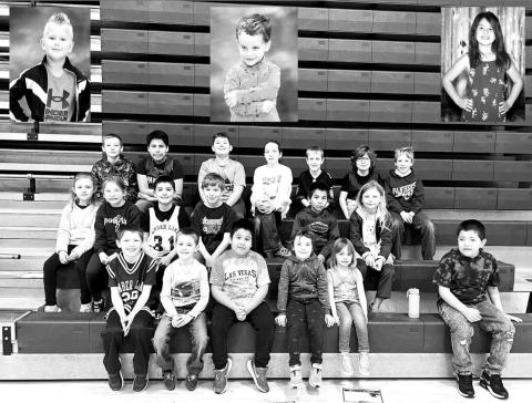 Good Panthers for February at Timber Lake Elementary are recognized from demonstrating