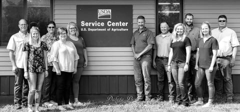 Corson County USDA Staff at McIntosh