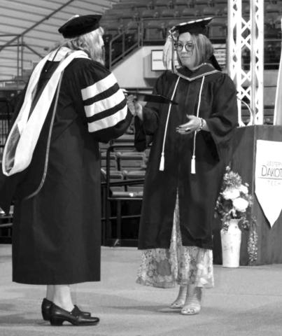 Taylor earns degree
