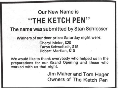 Ad from Timber Lake Topic, May 27, 1982