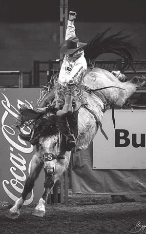Shorty Garrett had a srong performance at Rodeo Rapid City recently. Photo courtesy of Bryan Bender Photography