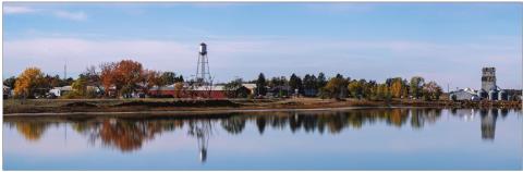 Fall colors peaked recently in the area, including foliage reflected along Timber Lake. Photo by Robert Slocum