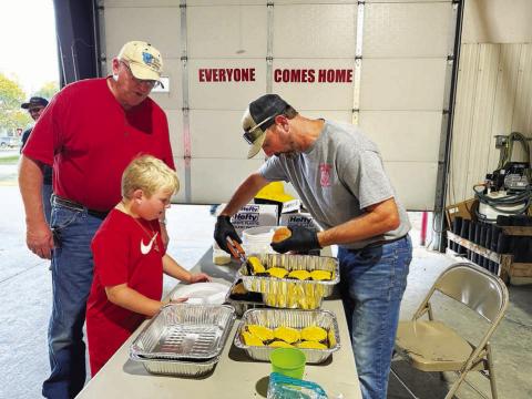 Timber Lake Volunteer Firemen serve
