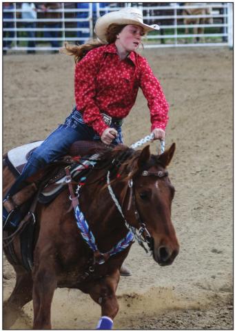 Heck wins barrels at River Region rodeo