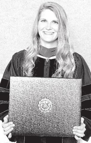 Widvey earns DPT degree at UND