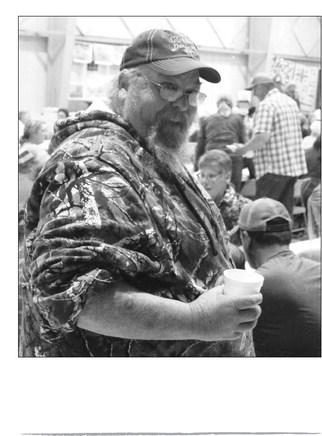 Jack Anderson was able to attend the benefit supper and auction.