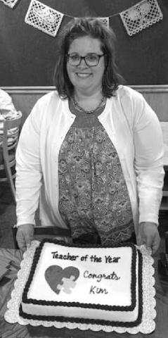Kim Lindskov Smeenk is Belle Fourche School District’s Teacher of the Year.