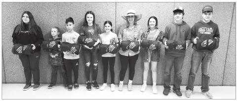 Knights of Columbus Free Throw Contest winners