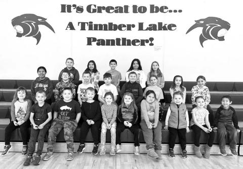 FRONT (L-R): Clara Nilson, Barrett Hermes, Zaid Pickner, Cash Jones, Joey Kraft, Wren Jones, Blake LeBeau, Layson Gimbel, Rylie Traversie, Landyn Longbrake; 2ND ROW: Oaklee Mutchler, Monroe Kraft, Gus Anderson, Andrew O’Bryan, Caleb Simon, Mya Peterson, Kiernan Biegler, Josie Fiddler; BACK: Brayden Meier, Ava Grant, Emmett O’Leary, Marly Ward, Gracie Keller.